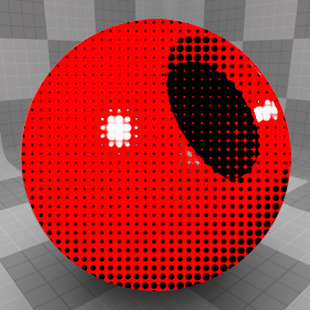 halftone sphere