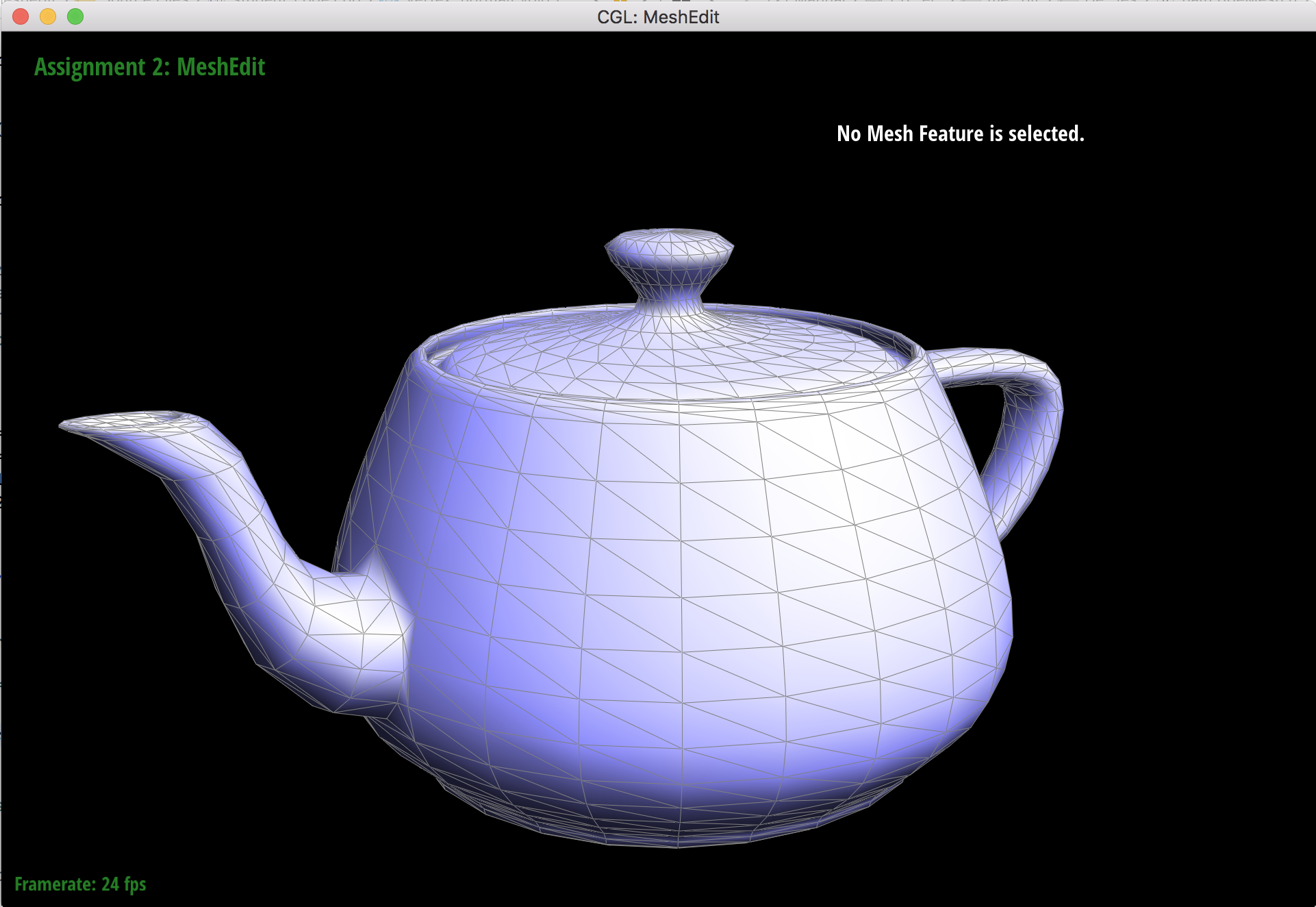 Teapot mesh